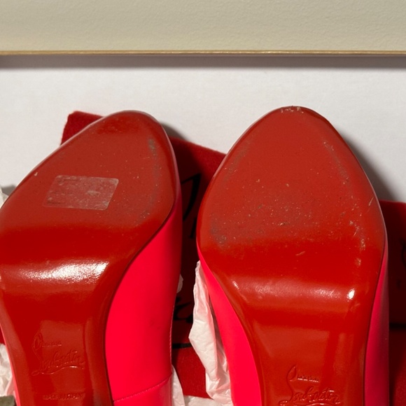 Christian Louboutin Youpi 120 - Fushia/White - Picture 3 of 10